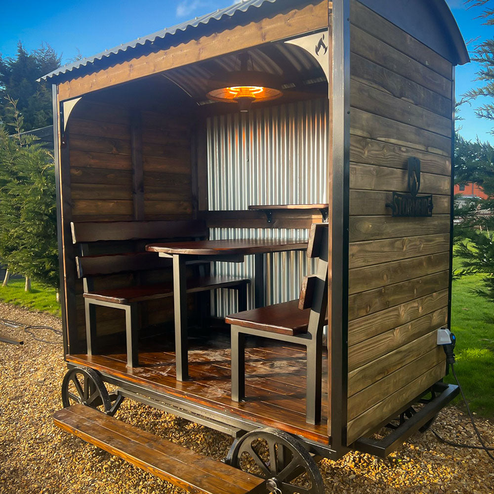 The Original Shepherds Picnic Hut - Natural wood