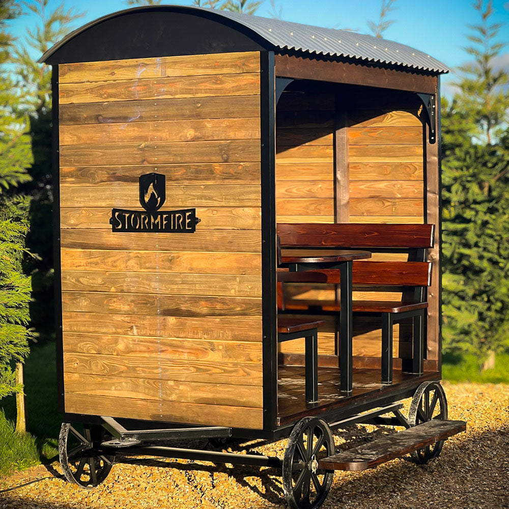 The Original Shepherds Picnic Hut - Natural wood