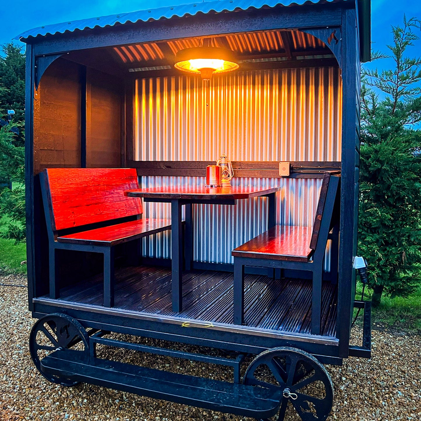 The Original Shepherds Picnic Hut - Black