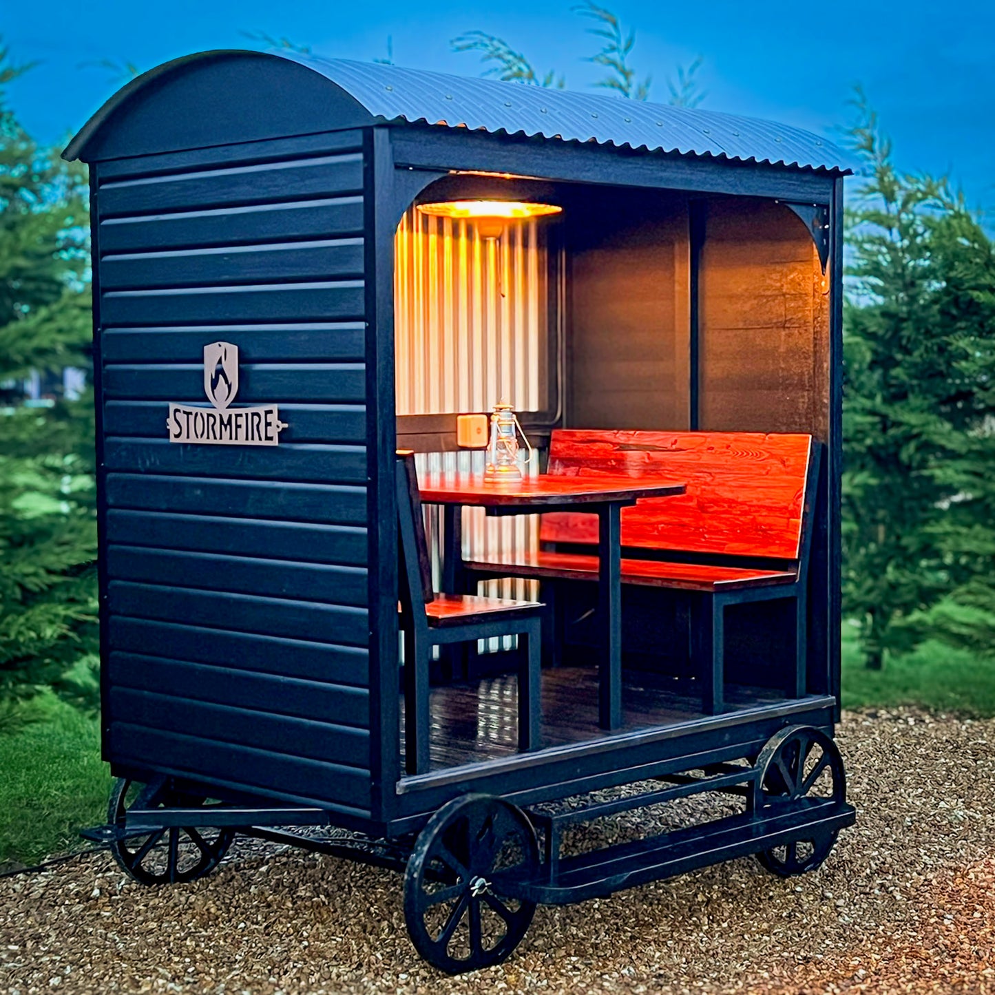 The Original Shepherds Picnic Hut - Black