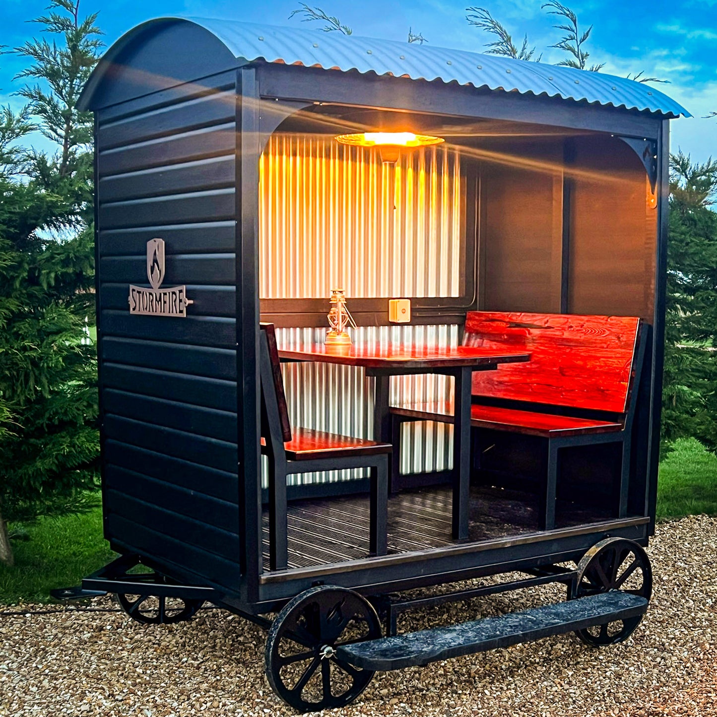 The Original Shepherds Picnic Hut - Black