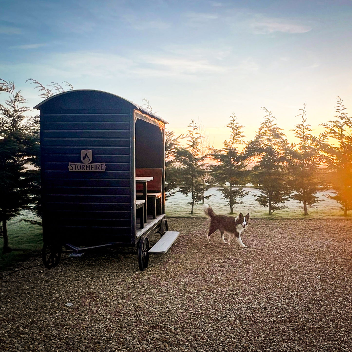 The Original Shepherds Picnic Hut - Black