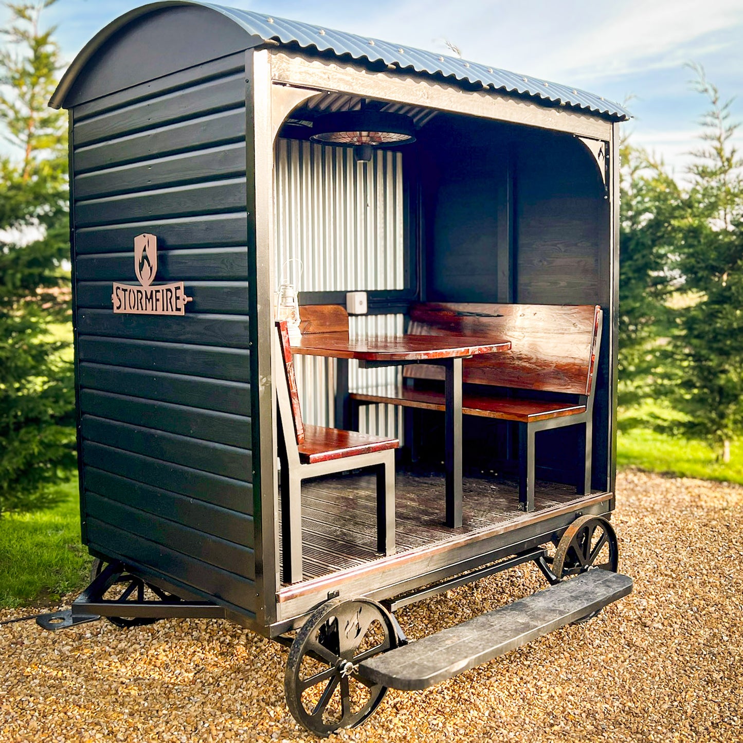 The Original Shepherds Picnic Hut - Black