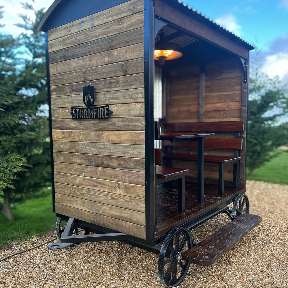 The Original Shepherds Picnic Hut - Natural wood