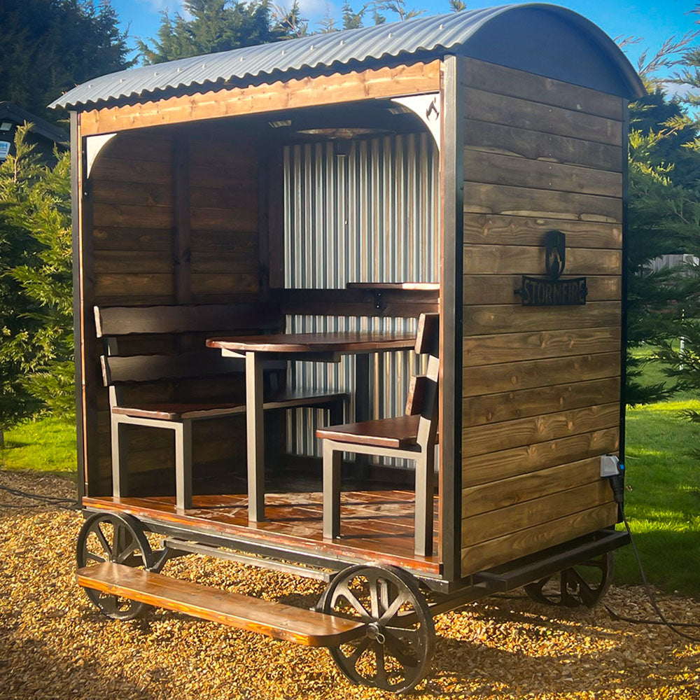 The Original Shepherds Picnic Hut - Natural wood