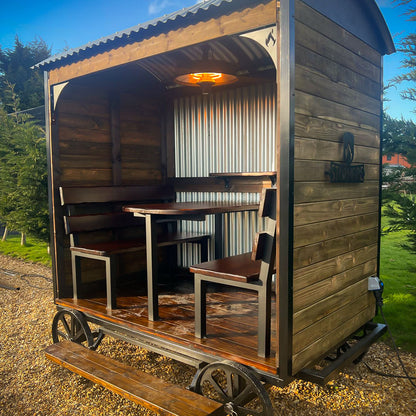 The Original Shepherds Picnic Hut - Natural wood